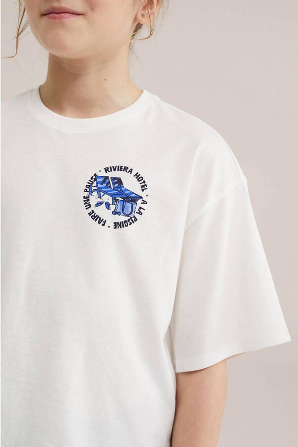 WE Fashion T-shirt wit - Foto 2