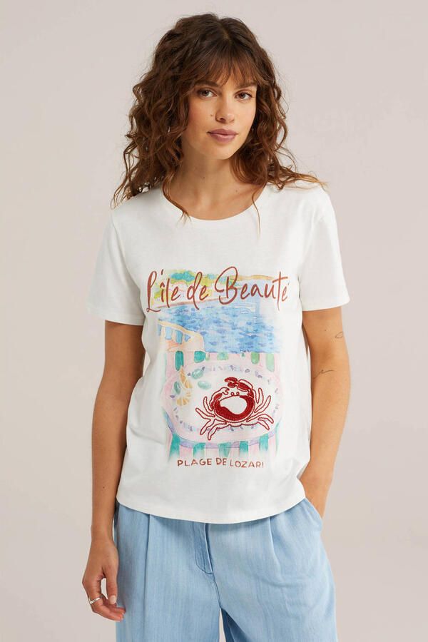 WE Fashion T-shirt wit
