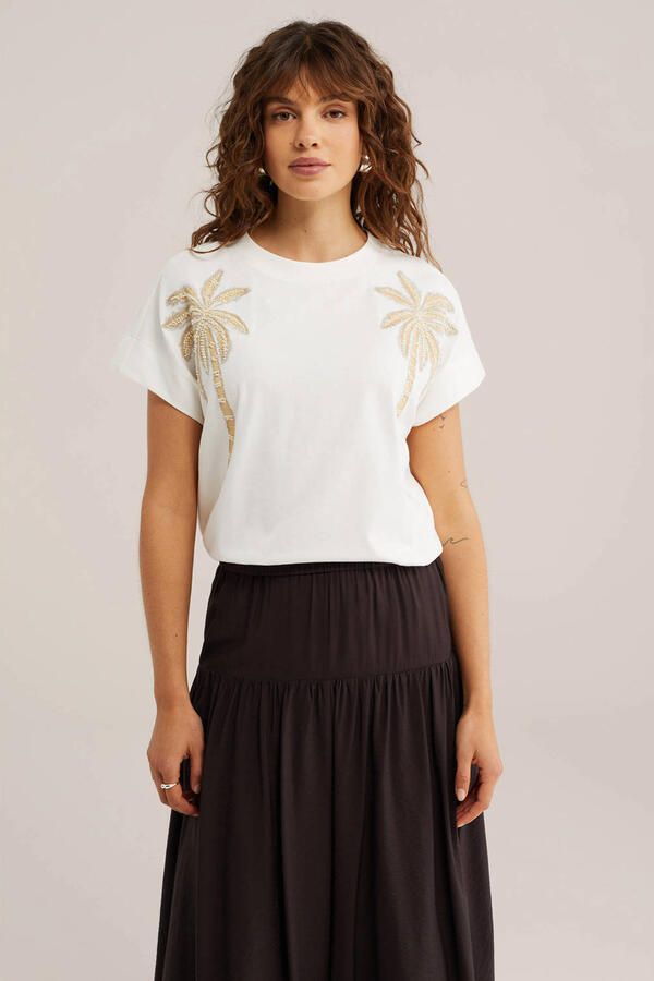 WE Fashion T-shirt wit