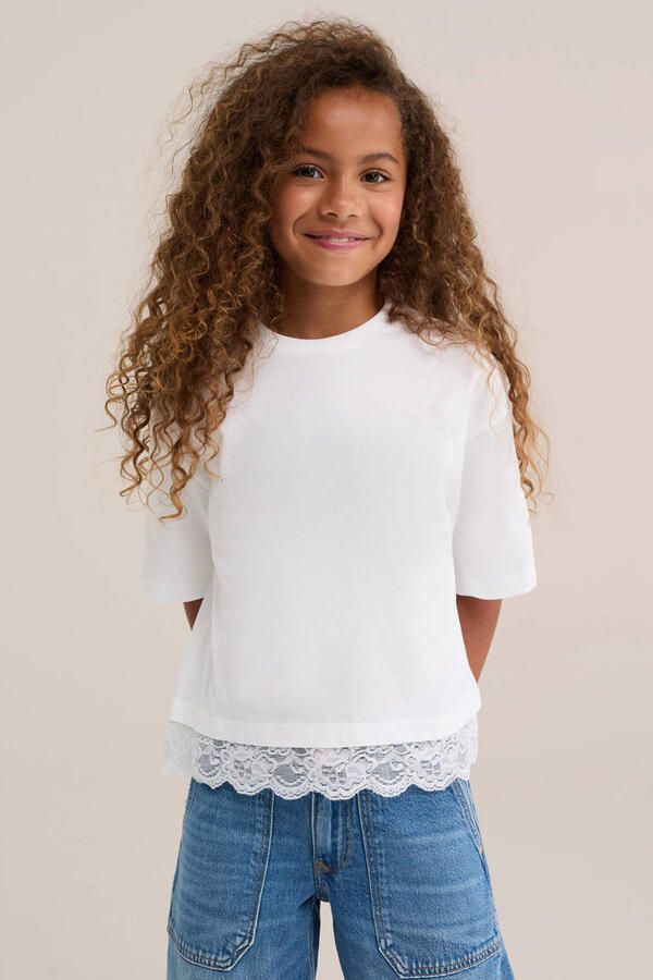 WE Fashion T-shirt wit
