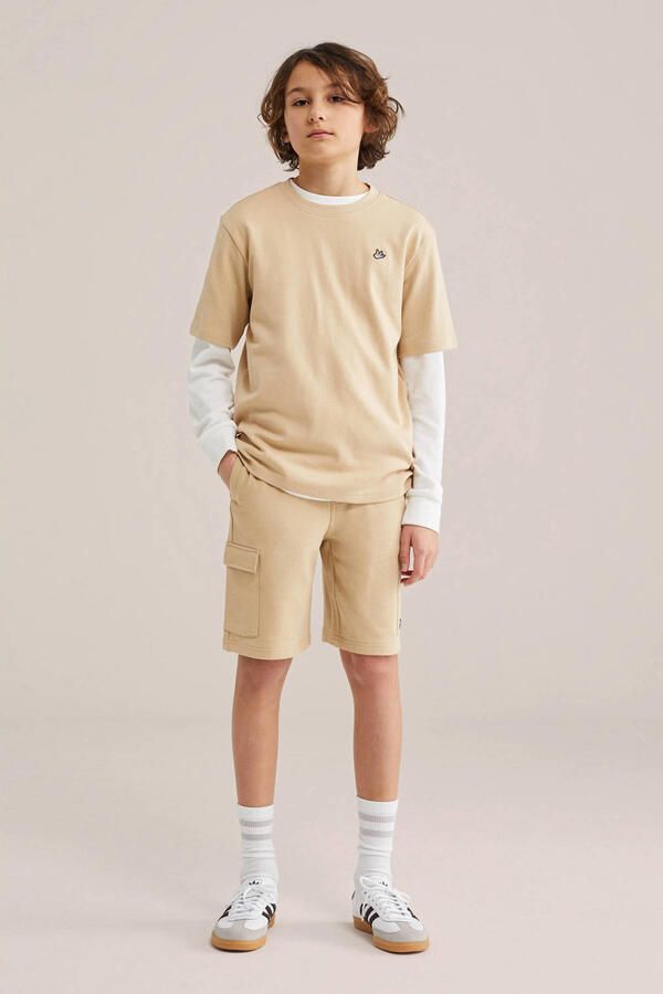 WE Fashion T-shirt zand - Foto 2