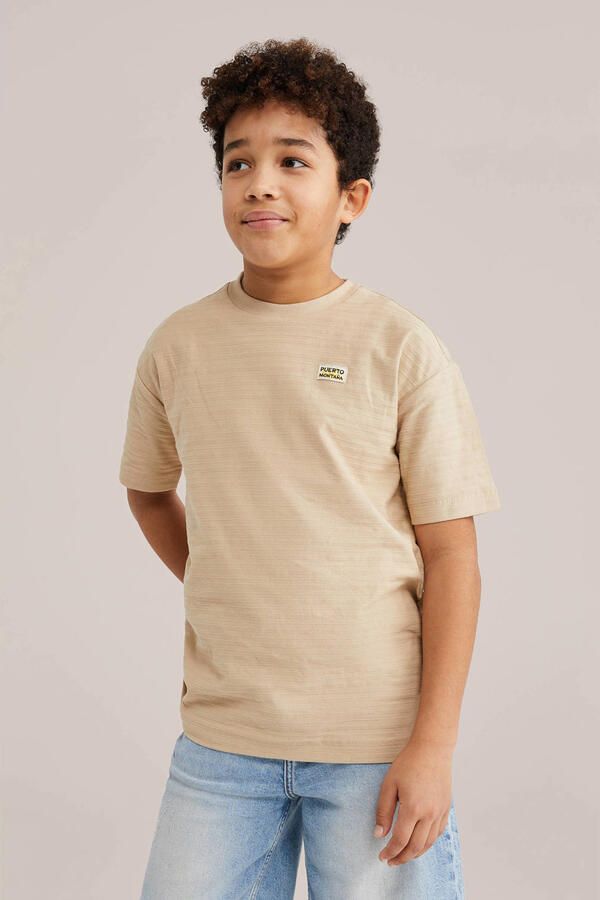 WE Fashion T-shirt zand