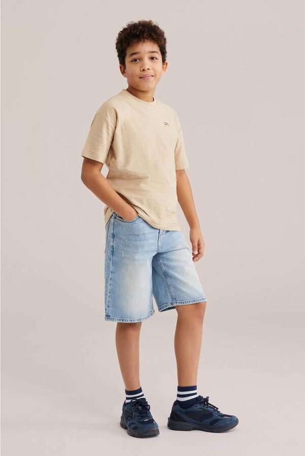 WE Fashion T-shirt zand - Foto 3