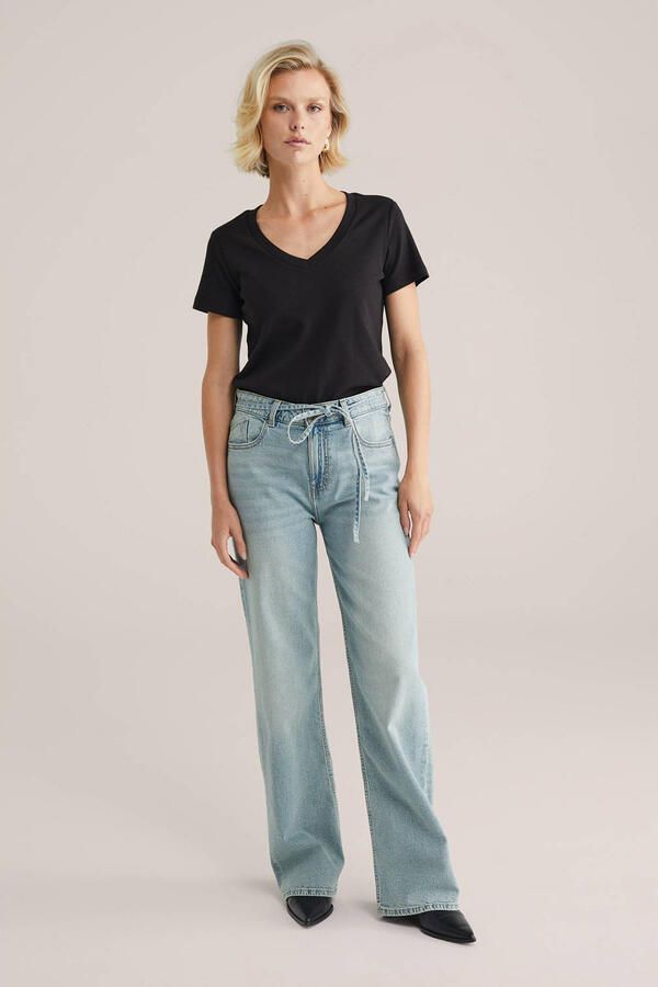 WE Fashion T-shirt zwart - Foto 3