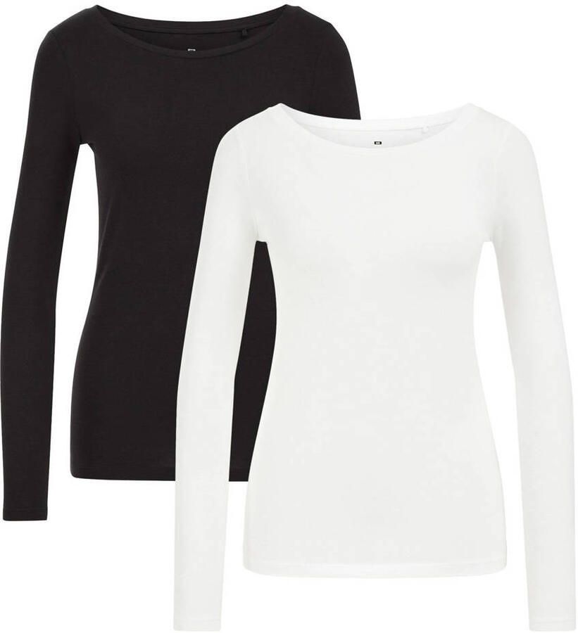 WE Fashion T-shirt zwart