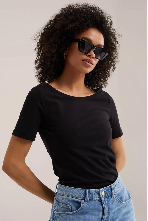 WE Fashion T-shirt zwart - Foto 2