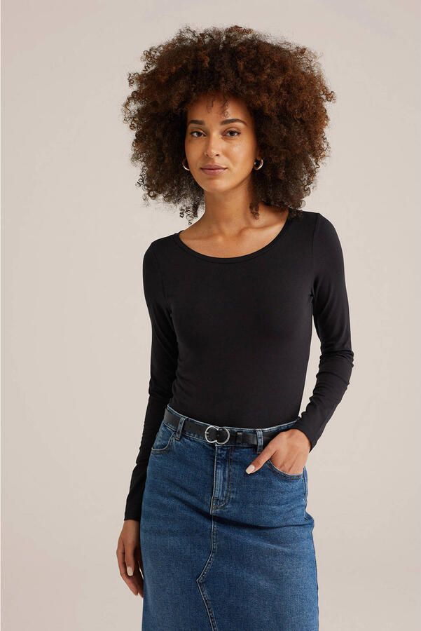WE Fashion T-shirt zwart - Foto 3