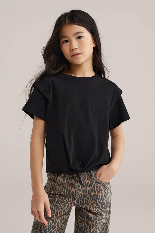 WE Fashion T-shirt zwart