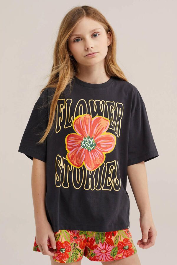 WE Fashion T-shirt zwart - Foto 2