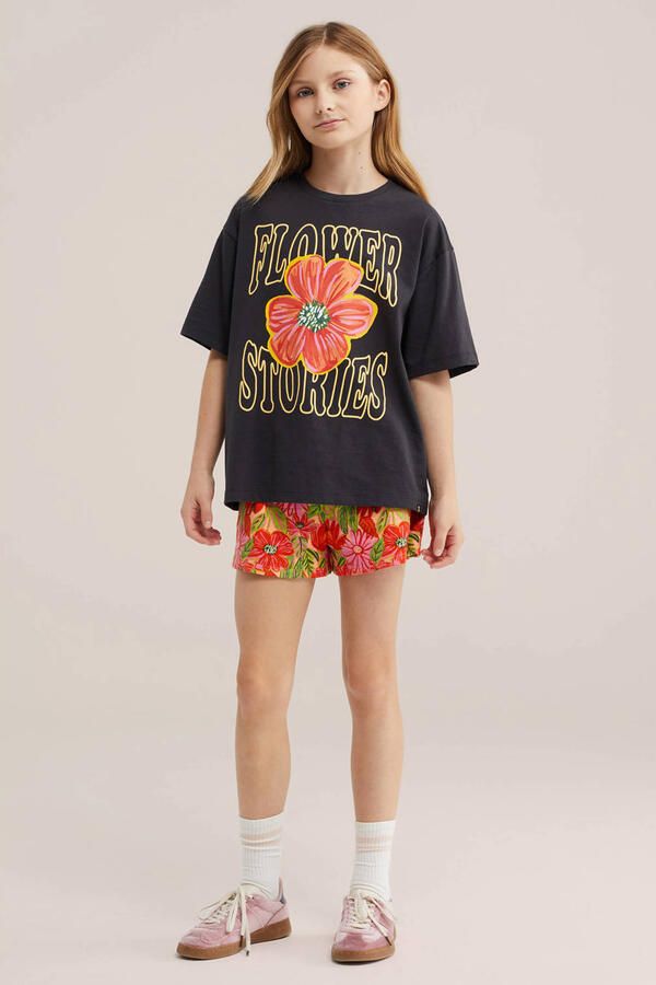 WE Fashion T-shirt zwart