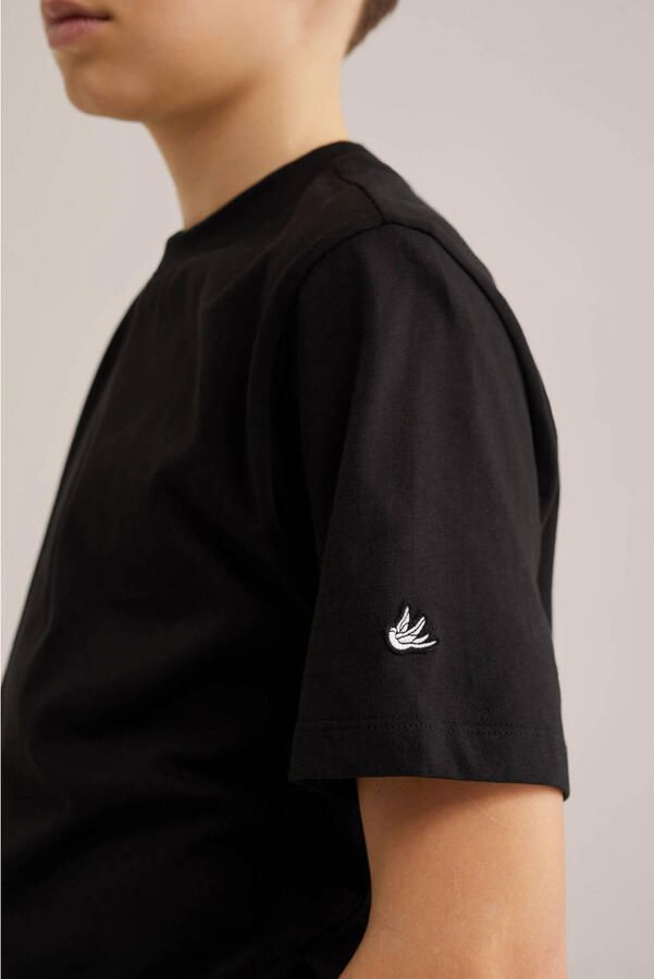WE Fashion T-shirt zwart (set van 2) - Foto 3