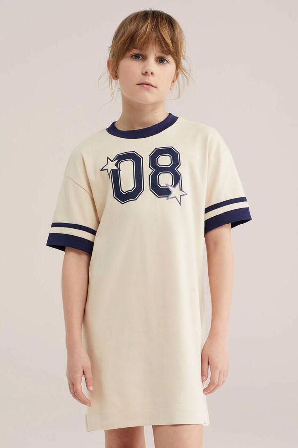 WE Fashion T-shirtjurk beige