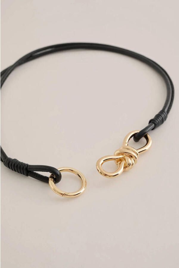 WE Fashion tailleriem zwart - Foto 3