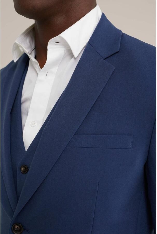 WE Fashion WE Fundamentals Tall fit colbert blauw