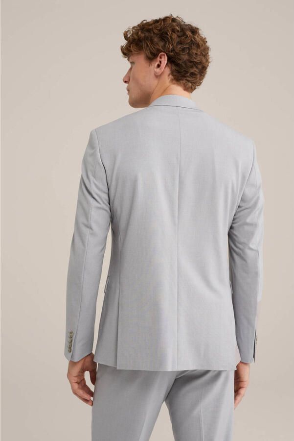 WE Fashion WE Fundamentals Tall fit colbert lichtgrijs - Foto 3