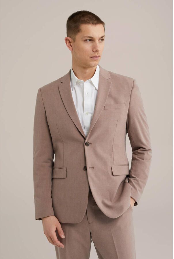 WE Fashion WE Fundamentals Tall fit colbert oudroze - Foto 1