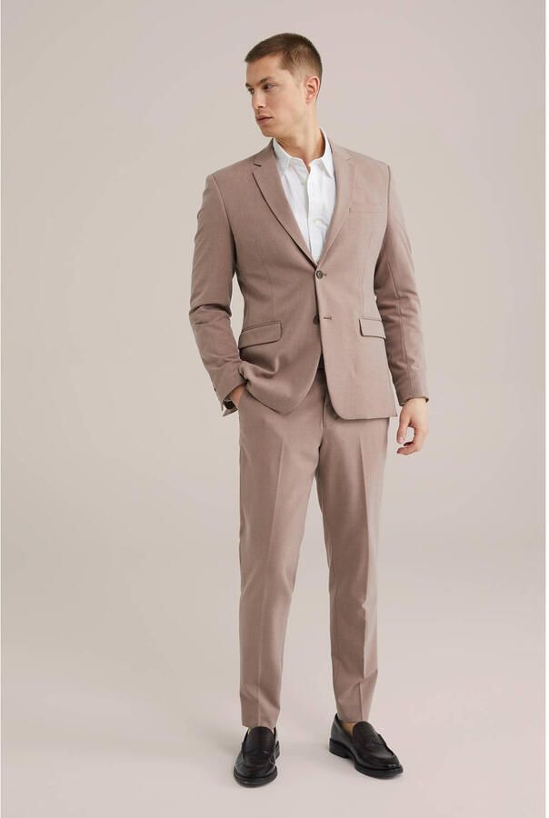 WE Fashion WE Fundamentals Tall fit colbert oudroze - Foto 3