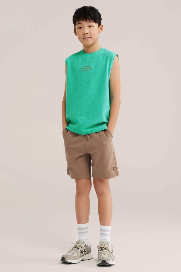WE Fashion tanktop groen - Foto 2