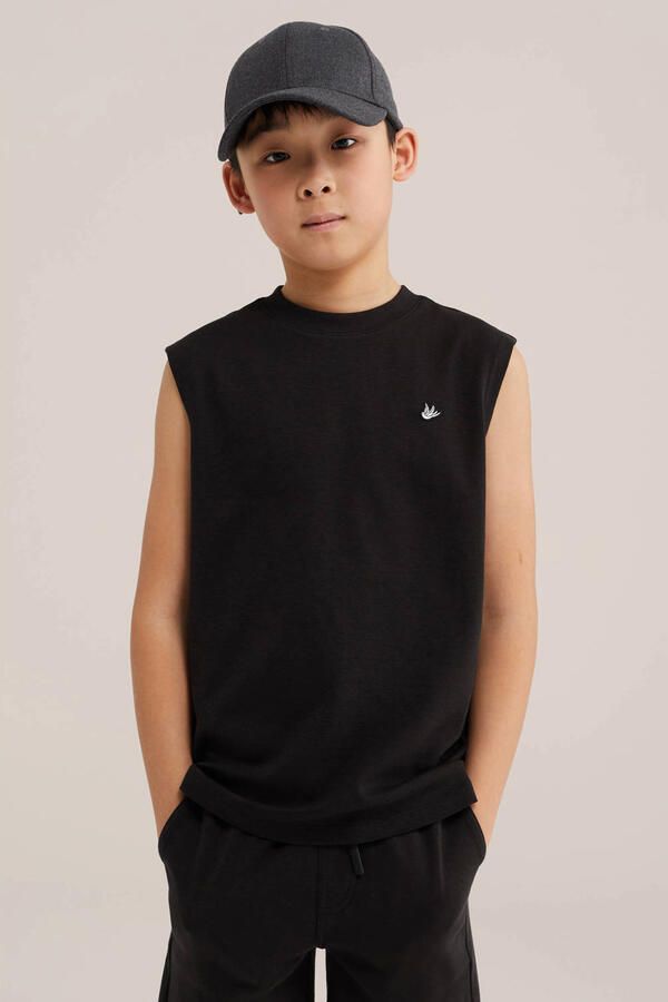 WE Fashion tanktop zwart