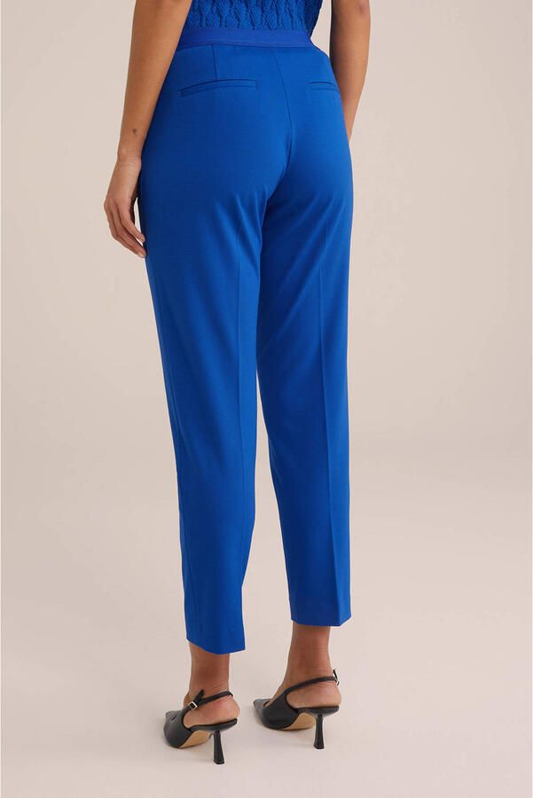 WE Fashion tapered fit chino blauw - Foto 1