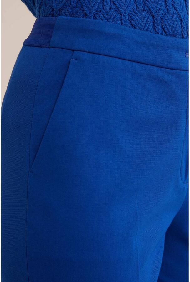 WE Fashion tapered fit chino blauw - Foto 2
