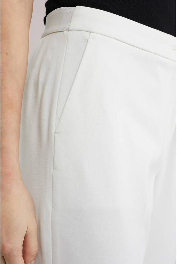 WE Fashion tapered fit pantalon wit - Foto 2