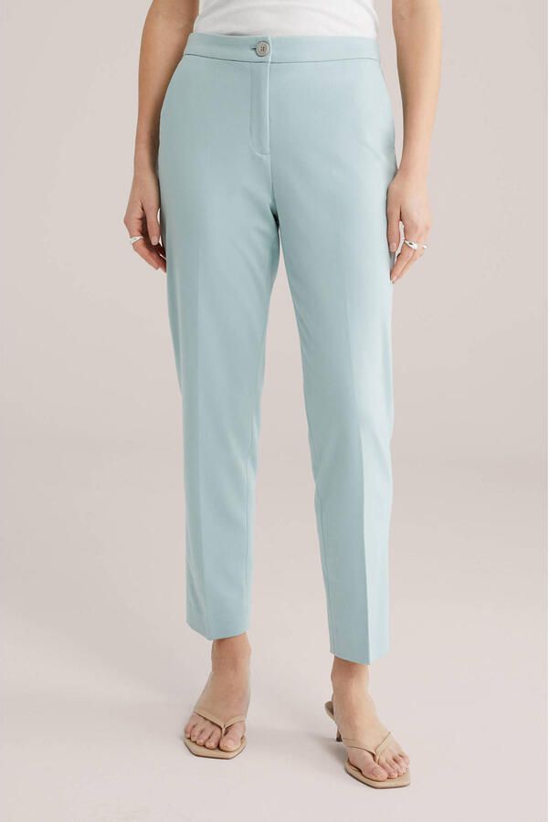 WE Fashion tapered regular waist chino