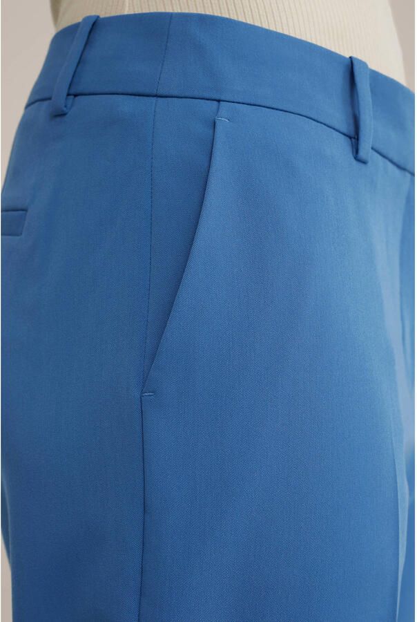 WE Fashion tapered regular waist pantalon lichtblauw - Foto 2