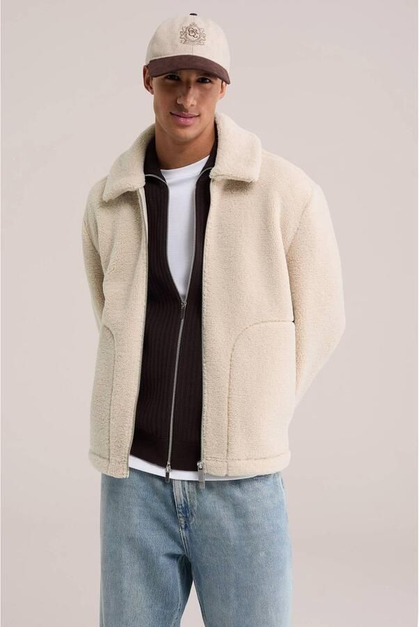 WE Fashion teddy fleecevest beige - Foto 1