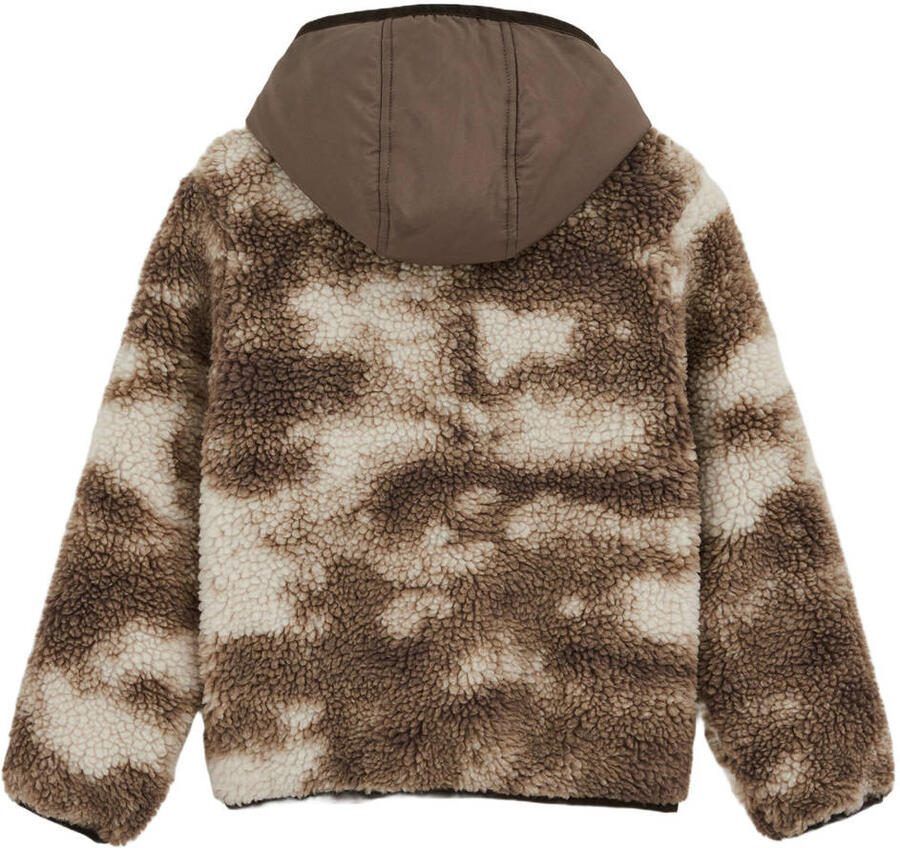 WE Fashion teddy jas bruin - Foto 2
