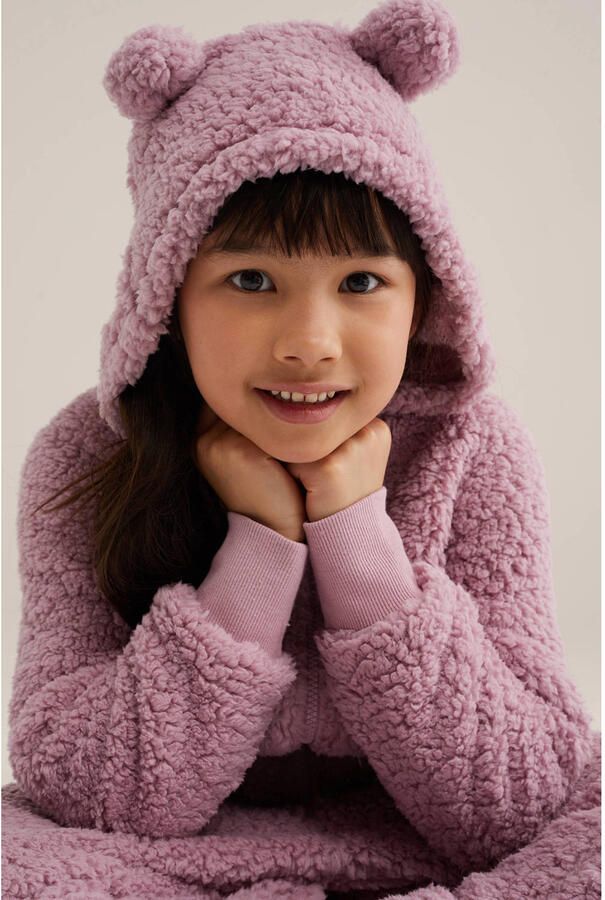 WE Fashion teddy onesie oudroze - Foto 2