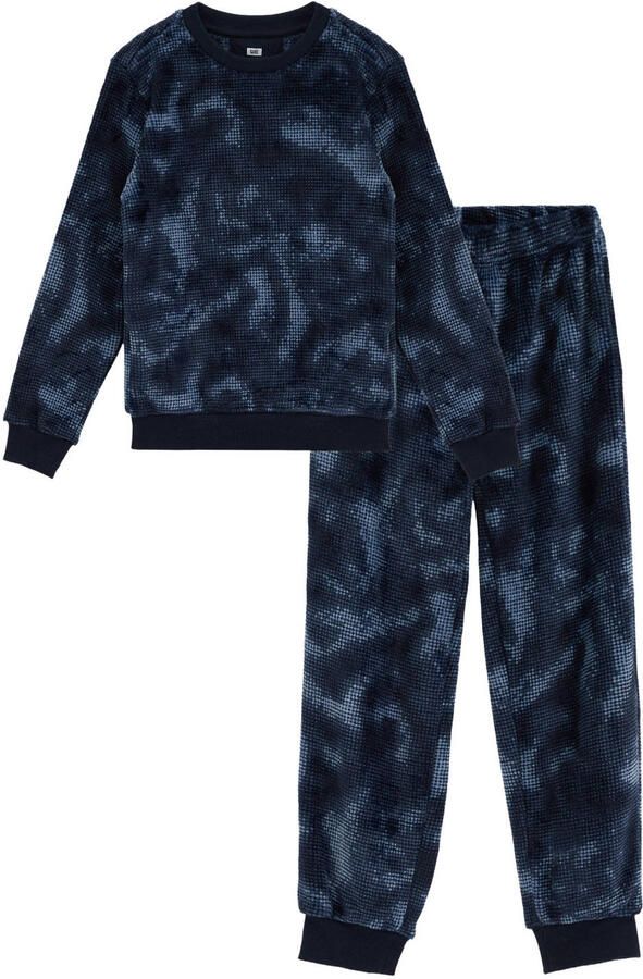 WE Fashion tie-dye pyjama blauw