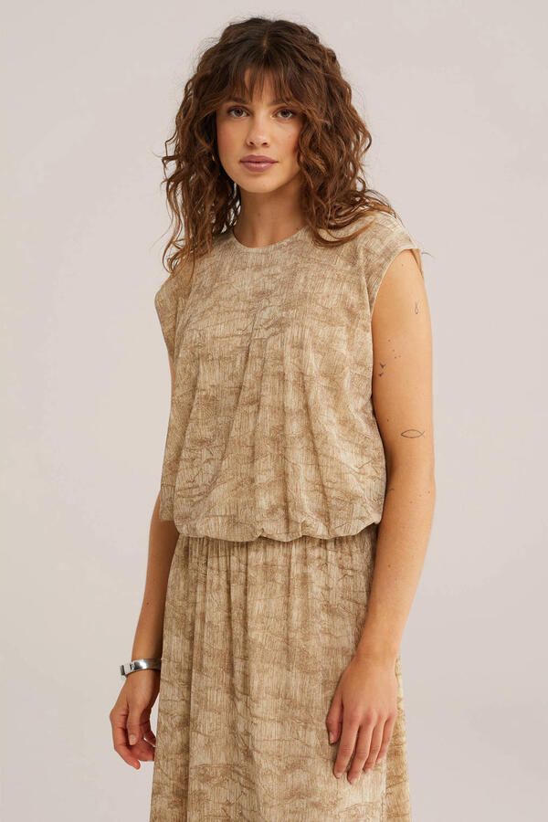 WE Fashion top beige