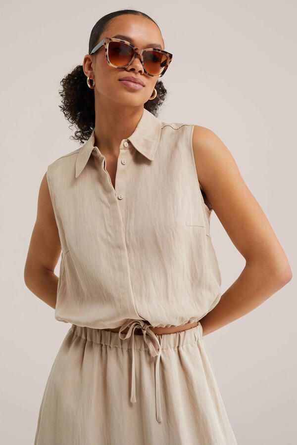 WE Fashion top beige