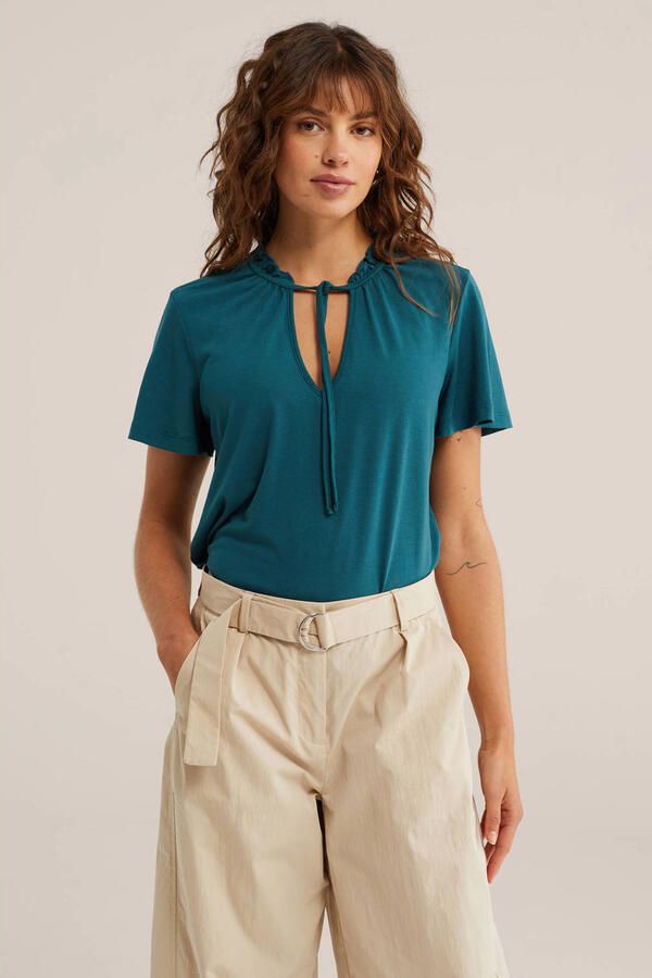 WE Fashion top blauw