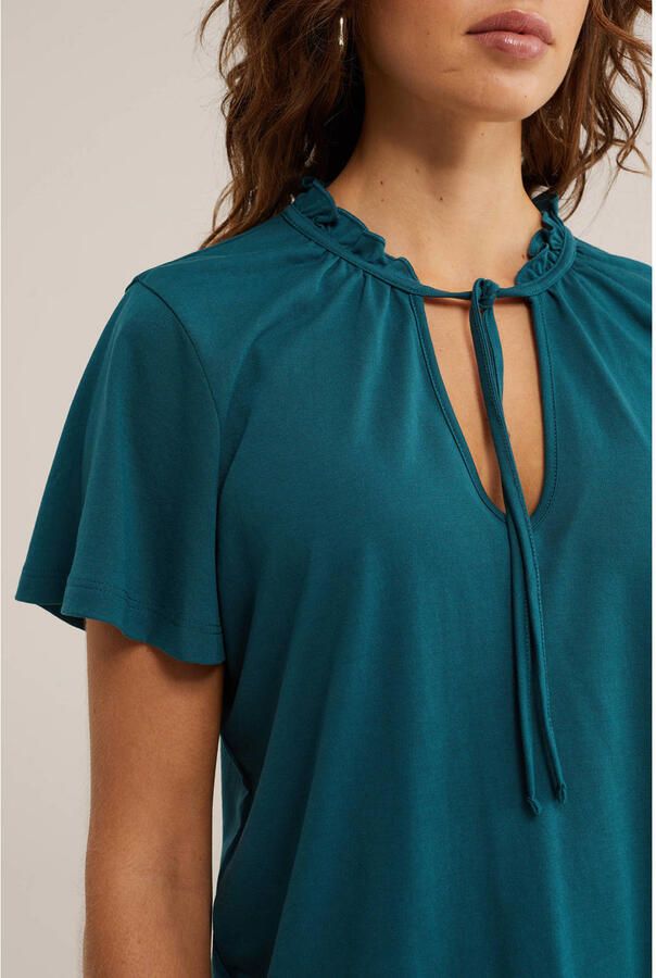 WE Fashion top blauw - Foto 2