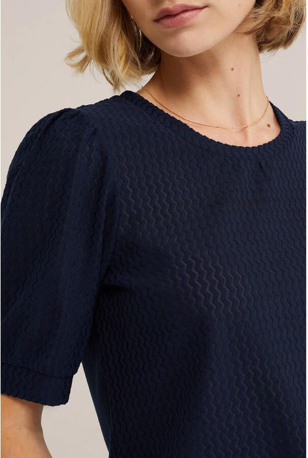 WE Fashion top blauw - Foto 2