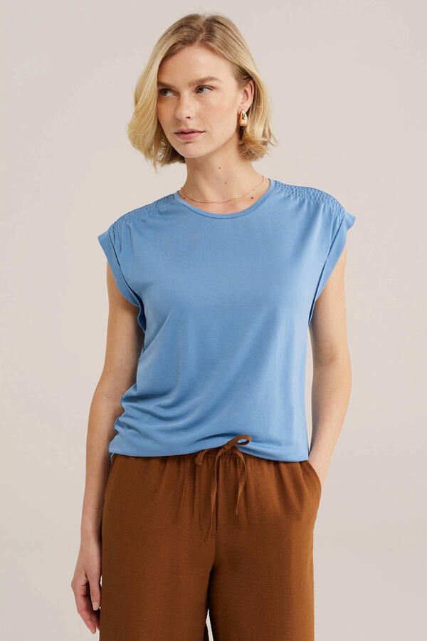 WE Fashion top blauw