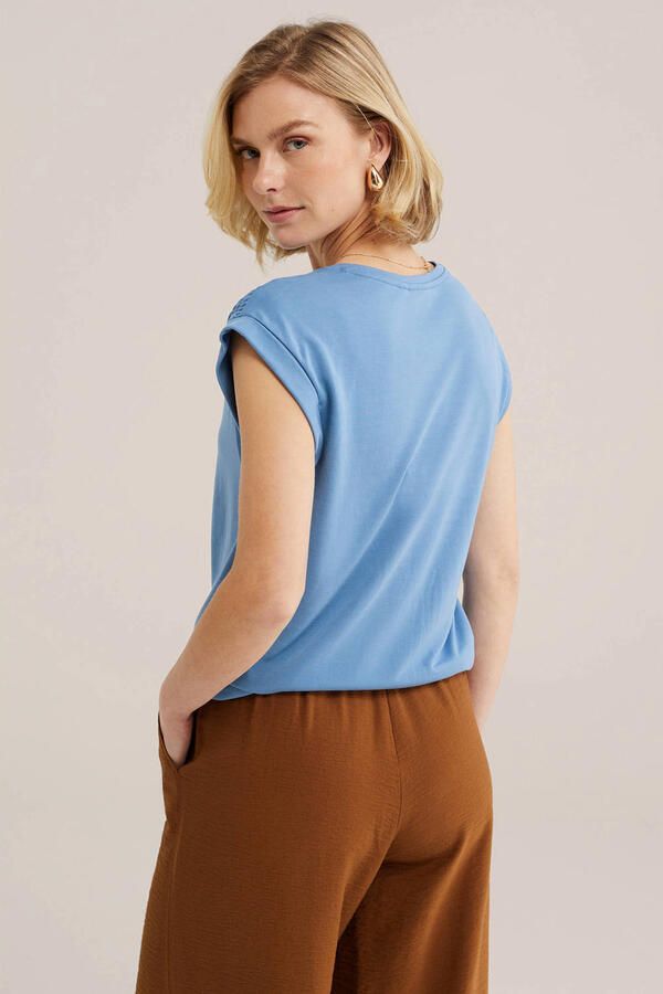 WE Fashion top blauw - Foto 2