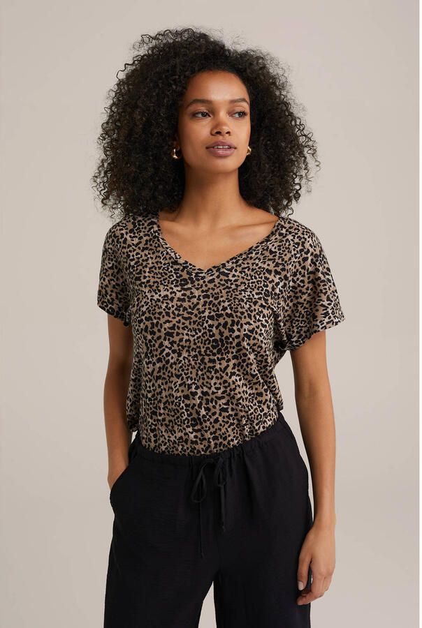 WE Fashion top bruin