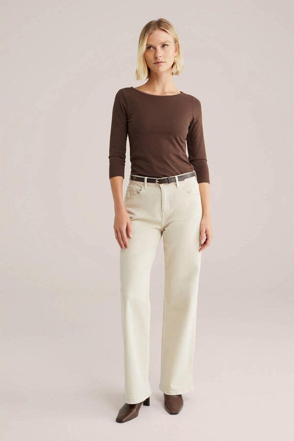 WE Fashion top bruin - Foto 2