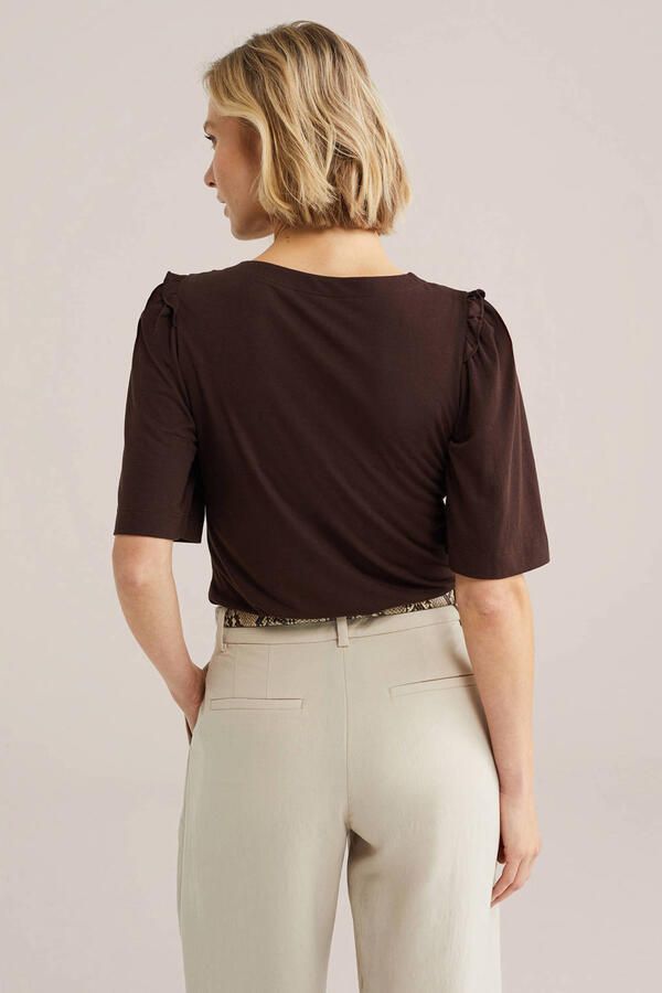 WE Fashion top bruin - Foto 2