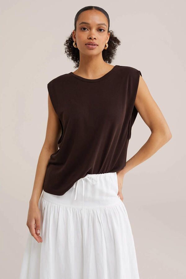 WE Fashion top bruin