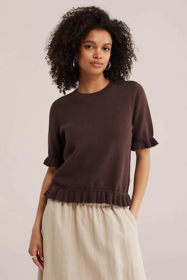 WE Fashion top bruin