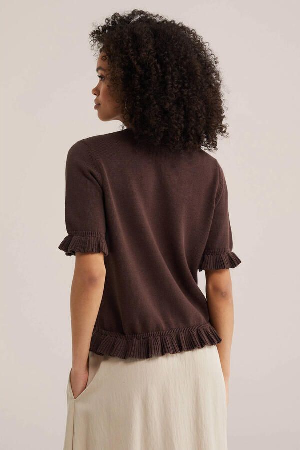 WE Fashion top bruin - Foto 3