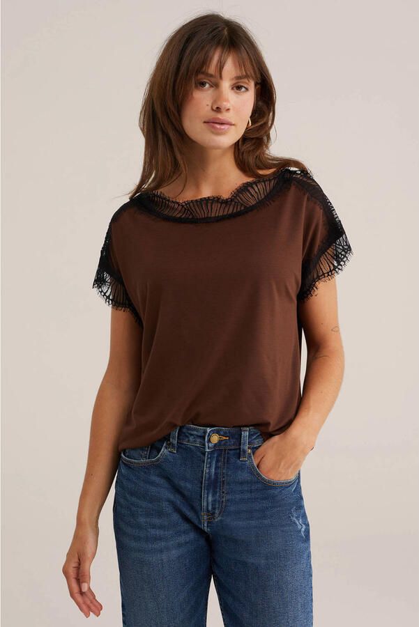 WE Fashion top bruin