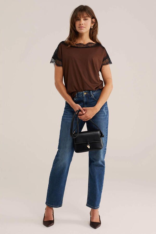 WE Fashion top bruin - Foto 2