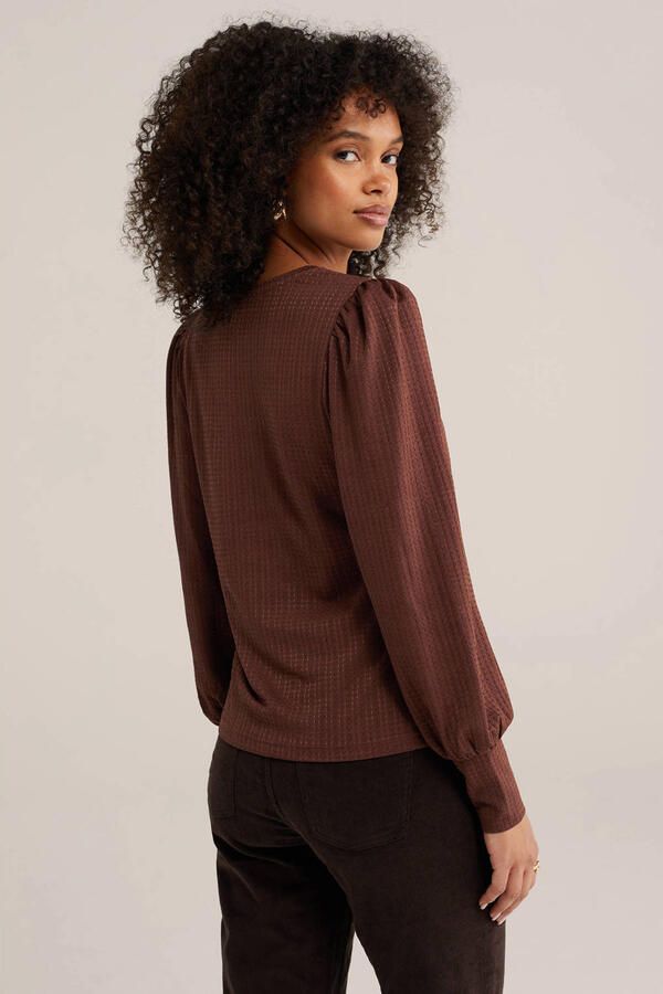 WE Fashion top bruin - Foto 3