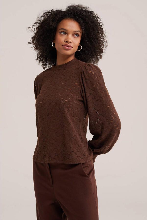 WE Fashion top bruin - Foto 3