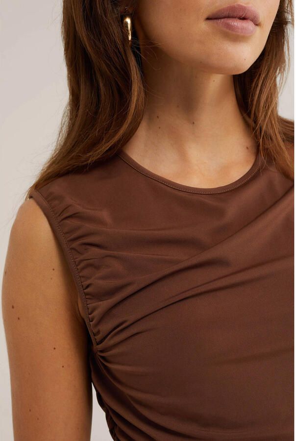 WE Fashion top bruin - Foto 2